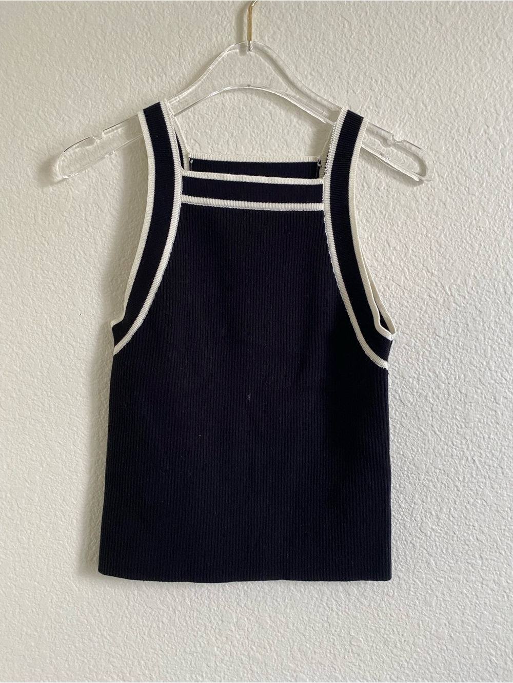 Reformation Organic Cotton Rib Knit Tank Top